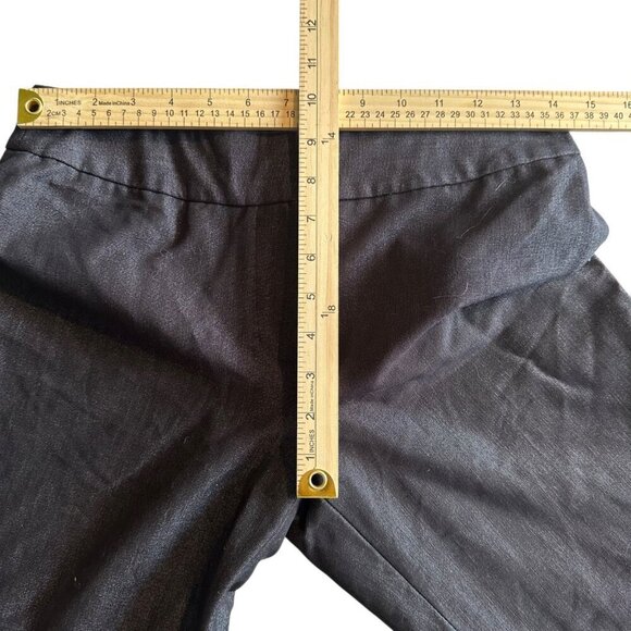 Nine West Suit Pants Women's size 2 charcoal grey gray wide leg dress pants - Picture 5 of 12